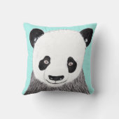 Glimlachende Panda Kussen (Achterkant)