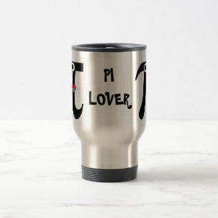 Glimlachende Pi LIEFHEBBER Aluminium Reisbeker