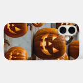 Glimlachende pompoen gezicht Halloween Case-Mate iPhone Case (Achterkant (horizontaal))