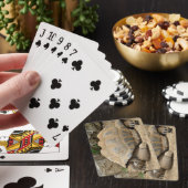 Glimlachende schildpad pokerkaarten (Insitu)