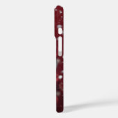 Glimlachende Sneeuwman Gezellig Rood gebreide fees Case-Mate iPhone Case (Achterkant / Links)
