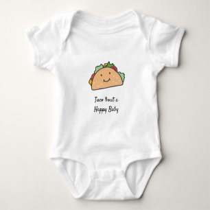 Glimlachende Taco Custom Taco 'bout een Happy Baby Romper