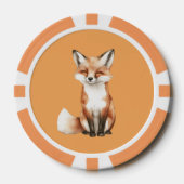 Glimlachende Vos Poker Chips (Voorkant)