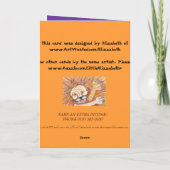 glimlachende zon kaart (Achterkant)