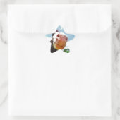 glimlachte paarden ster sticker (Tas)