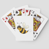 Glimlende bij pokerkaarten (Achterkant)