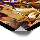 Glimlende kamelen poster (Hoek)