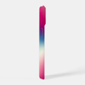 Glimmende metaaltextuur iPhone 15 hoesje (Rechterkant)