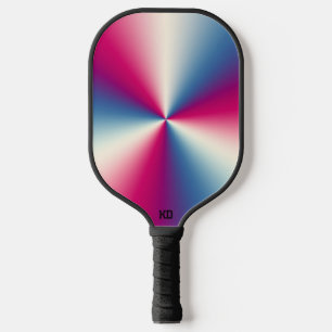 Glimmende metaaltextuur pickleball paddle