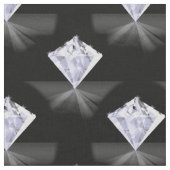 Glimmende Midnight Diamonds Stof (Close Up)