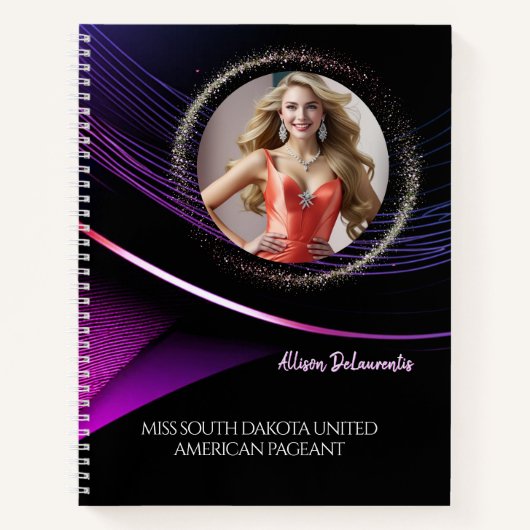 Glimmer Dust Ultimate Pageant Checklist Notebook Notitieboek (Voorkant)