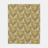 Glimmer liefde fleece deken (Voorkant)