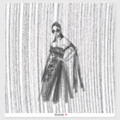 Glimmer Tech couture. Sticker (Vel)