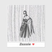 Glimmer Tech couture. Sticker (Vel)