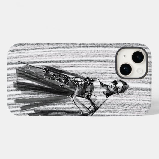 GlimmerTech Couture Case-Mate iPhone Case (Achterkant (horizontaal))