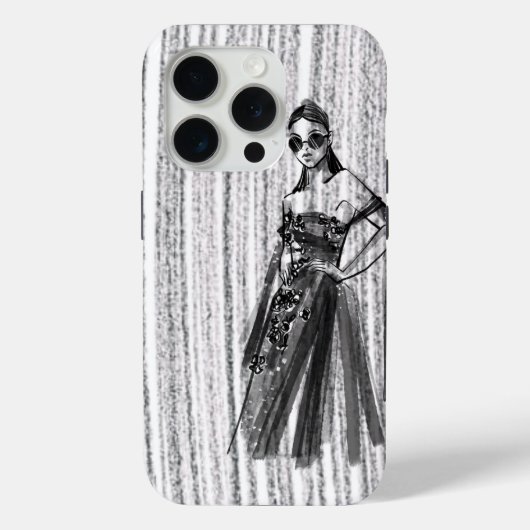 GlimmerTech Couture Case-Mate iPhone Case (Achterkant)