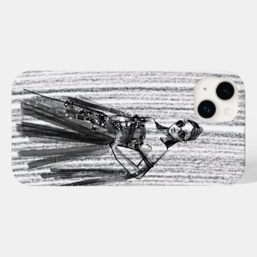 GlimmerTech Couture Case-Mate iPhone Case (Achterkant (horizontaal))