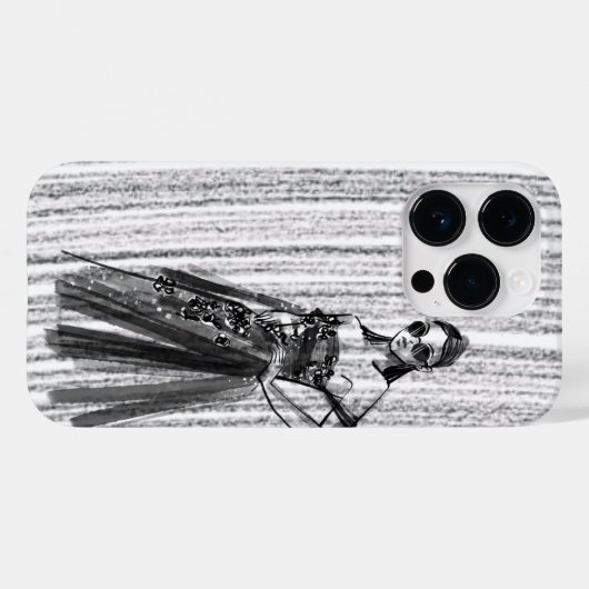 GlimmerTech Couture Case-Mate iPhone Case (Achterkant (horizontaal))