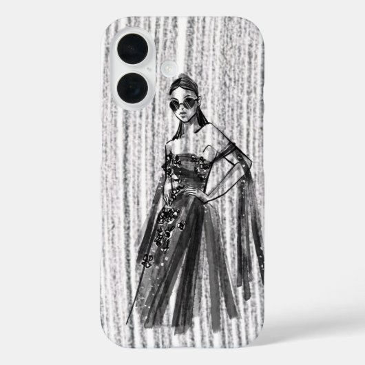 GlimmerTech Couture Case-Mate iPhone Case (Achterkant)