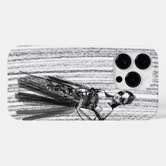 GlimmerTech Couture Case-Mate iPhone Case (Achterkant (horizontaal))