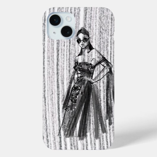 GlimmerTech Couture Case-Mate iPhone Case (Achterkant)