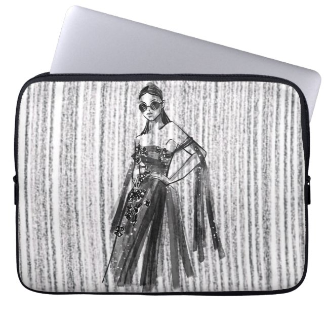 GlimmerTech Couture Laptop Sleeve (Voorkant)