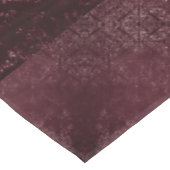 Glimmery Wine Grunge | Sangria Bordeaux Damask Tafelkleed (Gekanteld)