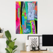 Glimp van hoop 24 x 36 Poster (Thuiskantoor)