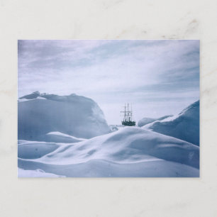 Glimpse scheepsduur Antarctica Briefkaart
