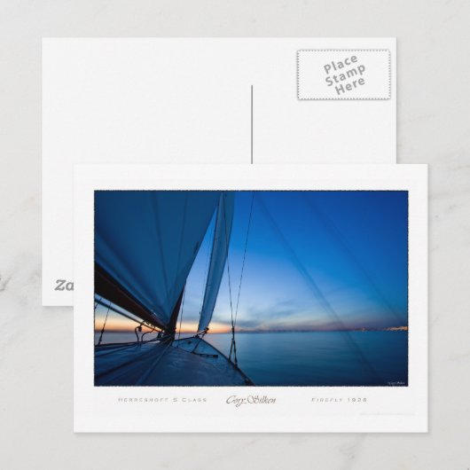 Glimworm Briefkaart (Voorkant / Achterkant)