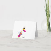 Glimworm Notecard Kaart (Achterkant)