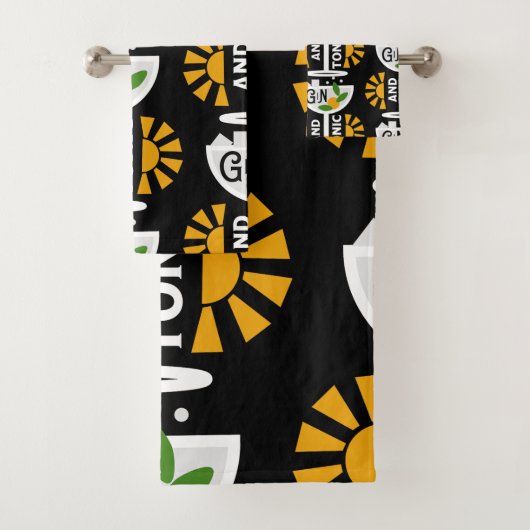  glin en tonische kunst bad handdoek (Insitu)