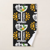  glin en tonische kunst bad handdoek (Handdoek)