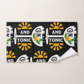  glin en tonische kunst bad handdoek (Handdoek)