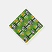  glin en tonische kunst servet (Hoek)