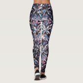 Glinsterende diamanten leggings (Achterkant)