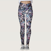 Glinsterende diamanten leggings (Voorkant)