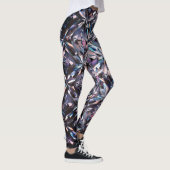 Glinsterende diamanten leggings (Rechts)