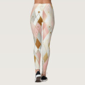 Glinsterende driehoekspectra leggings (Achterkant)
