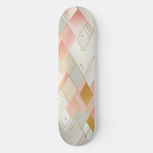 Glinsterende driehoekspectra skateboard (Voorkant)