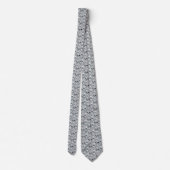 Glinsterende elegantie: glanzende diamant stropdas (Achterkant)