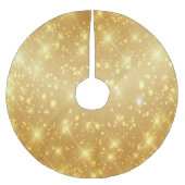 Glinsterende Golden Kerstboom Rok (Voorkant)