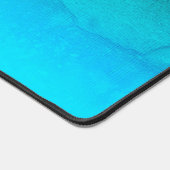 Glinsterende harten Aqua Desk Mat (Hoek)