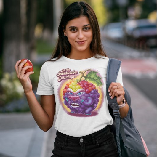 Glinsterende Jabuticaba Druivencluster Dans T-shirt