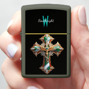 Glinsterende Jeweled Cross of Elegance