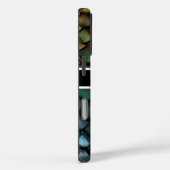 Glinsterende slangenhuid gloeit met kleuren Case-Mate iPhone case (Achterkant / Rechts)