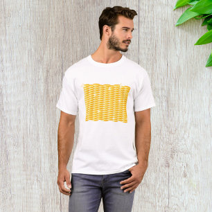 Glinsterende stapels gouden munten t-shirt