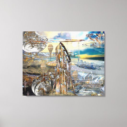 Glissade Station Toile Enveloppée (Recto)