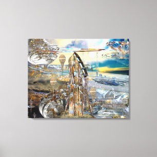 Glissade Station verpakt Canvas