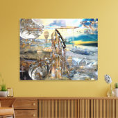 Glissade Station verpakt Canvas (Insitu (Woonkamer))